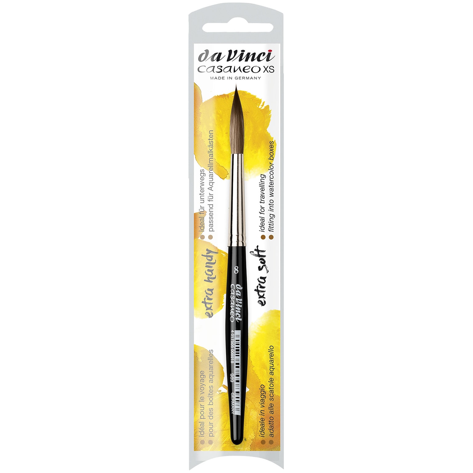 da Vinci CASANEO XS Watercolor Synthetic Bristle, Liner Brush (DVXVA9898)