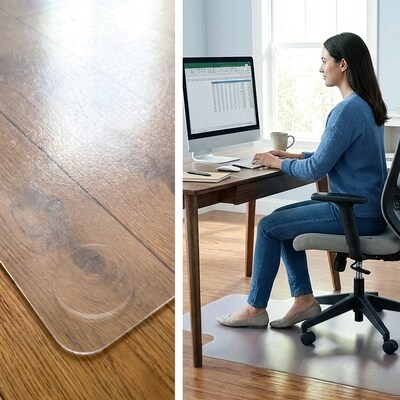 Floortex Slip-Resistant Chair Mat Pads, 45/Pack (NPPDFLAD0001)