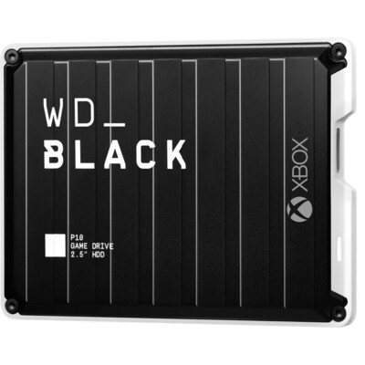 Western Digital P10 6TB External USB 3.0 Hard Drive, Black (WDBZRG0060BBK-WESN)