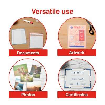 Staples Matte Thermal Laminating Pouch, Letter Size, 3 Mil, 50/Pack (ST63144)