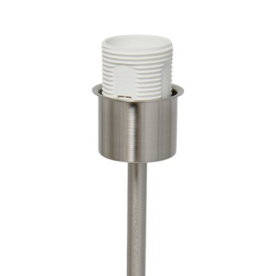 Simple Designs 23" LED Table Lamp, White (LT2040-WHT)