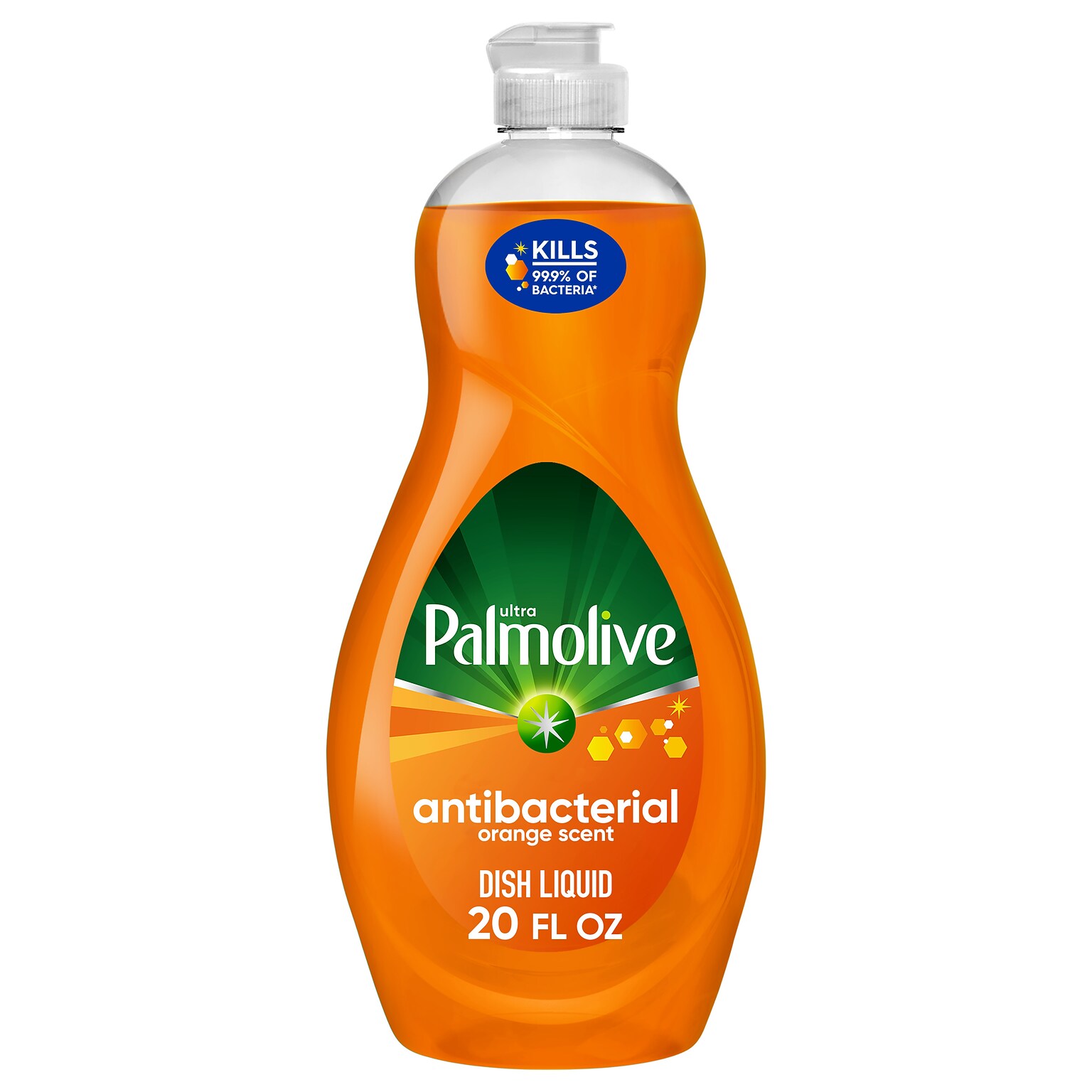 Palmolive Ultra Concentrated Antibacterial Liquid Dish Soap, Orange Scent, 20 oz. (US04232A)
