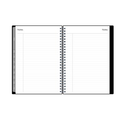 2027 Blue Sky 5.875" x 8.625" Day-to-Day Calendar, Black (160971)