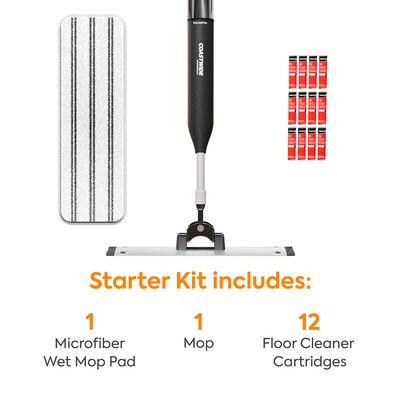 Coastwide Professional ExpressMop Spray Mop, Gray, Kit (CW63248)