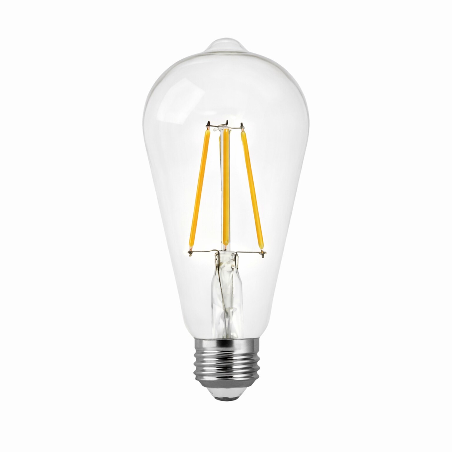 Viribright ST19 8 Watts Soft White Decorative LED Bulb, 4/Pack (641351-4)