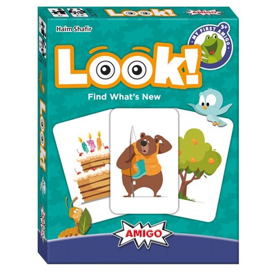 AMIGO Games My First AMIGO Card Game: Look!, Pack of 2 (AMG22110-2)