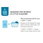 Boulder Clean Laundry Detergent Sheets, Clean Cotton, 40/Pack, 12 Packs/Carton