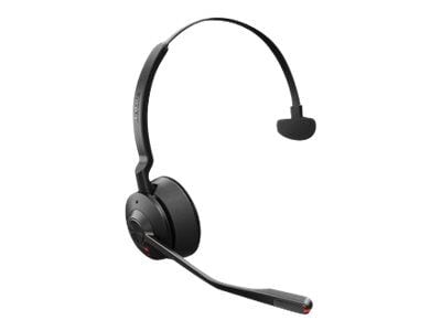 jabra Engage 55 Wireless Mono On Ear Headset, USB-A, UC Certified, Titanium Black (9553-410-125)