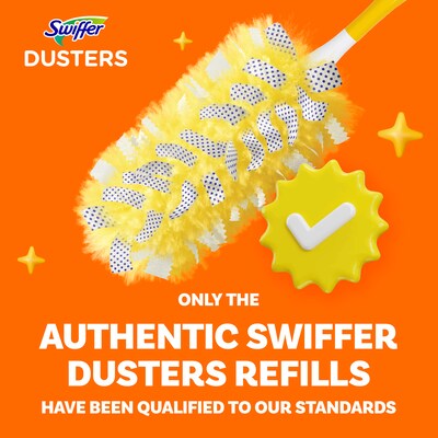 Swiffer Heavy Duty Duster Blend Refills, Yellow, 11 Dusters/Box (99035)