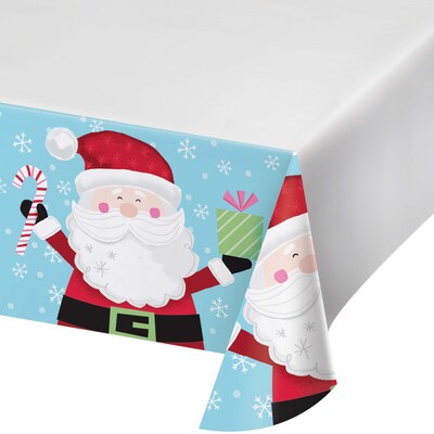 Creative Converting Jolly Characters Christmas Paper Tablecloths, 3/Pack (DTC372615TC)