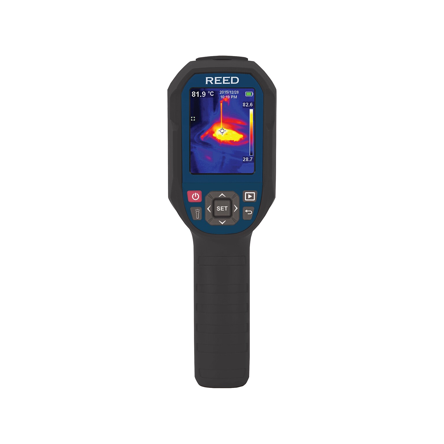 Reed Instruments Digital Thermal Imaging Camera, Black/Blue (R2165)