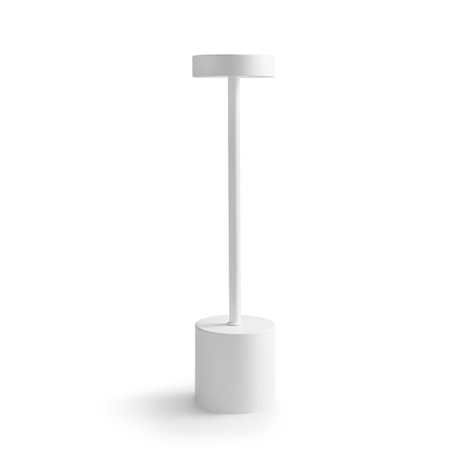 TRU RED™ LED Desk Lamp, 13.5, White Metal (TR61986)
