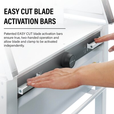 Triumph 5260 VRCUT Ready 20 3/8" Guillotine Paper Cutter, White (CU0489)