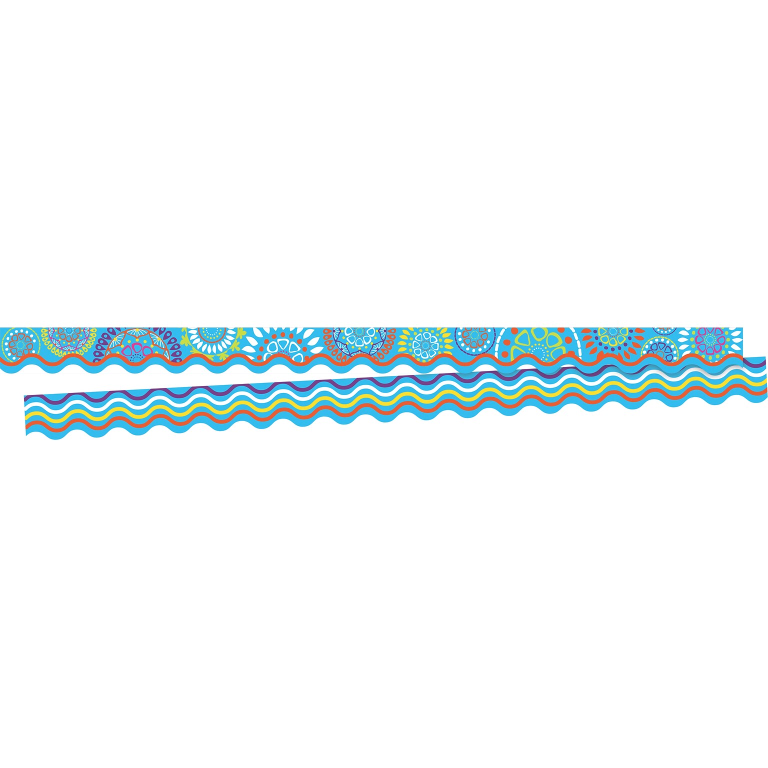 Barker Creek Double-Sided Scalloped Border, 36 x 2.25, Moroccan, 13/Pack (LL975)