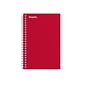 Staples® Memo Books, 4" x 6", College Ruled, Assorted Colors, 50 Sheets/Pad, 5 Pads/Pack (TR11495)