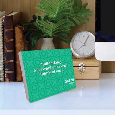2025 Willow Creek Sprinkle Sarcasm Like Confetti 6.2" x 5.4" Day-to-Day Calendar (41024)