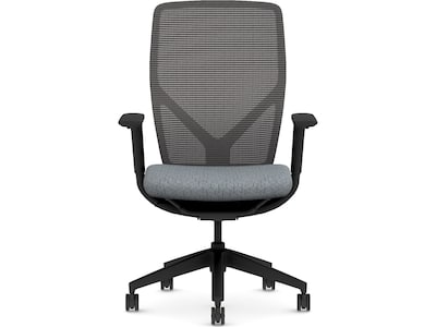 HON Flexion Fabric/Mesh Task Chair, Basalt/Black (HFXT1.F0.STC.A.H.IM.APX25.NL.SB.T)