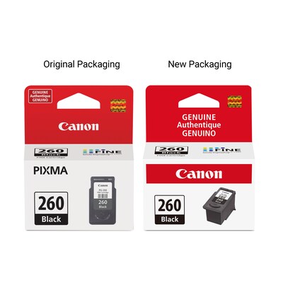 Canon PG-260 Black Standard Yield Ink Cartridge  (3707C001)