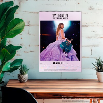 2027 BrownTrout Taylor Swift 11.7" x 16.5" Monthly Wall Calendar, Assorted Colors (9798330713387)