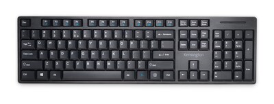 Kensington Pro Fit Low-Profile Spill-Proof Wireless Keyboardm, Black (K75229US)