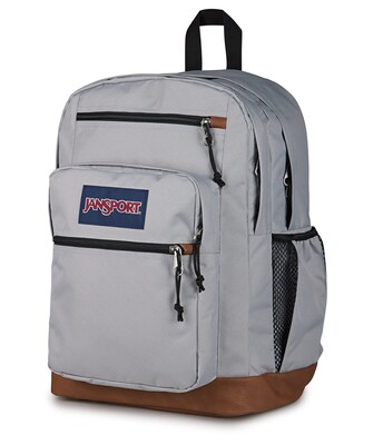 JanSport Cool Student Laptop Backpack, Large, Grounded Grey (JS0A2SDDDH7)