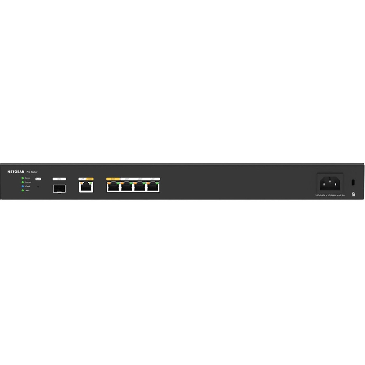 Netgear Dual-WAN Pro 11800Mbps Router, Black (PR60X-100NAS)