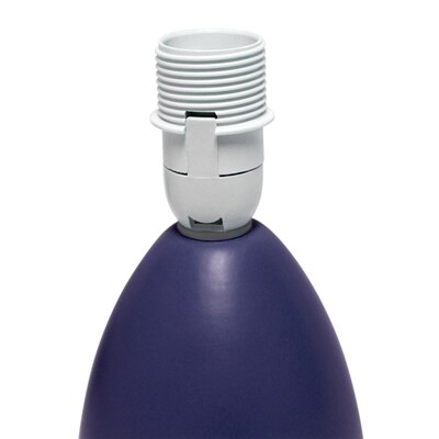 Simple Designs 9.45" LED Table Lamp, Blue (LT2009-BLU-LB)
