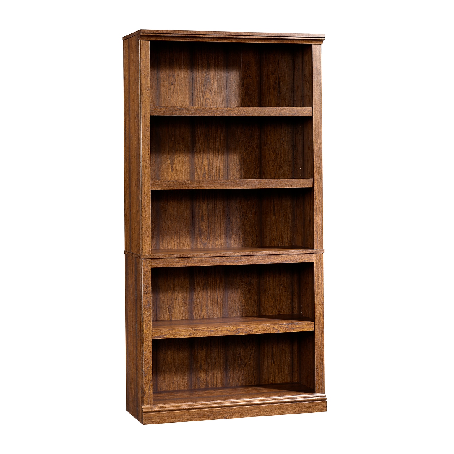 Sauder Select 70H 5-Shelf Bookcase, Washington Cherry (414356)