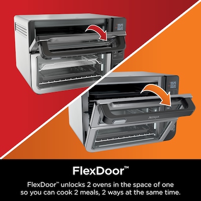Ninja Double Oven Toaster Oven, Black (DCT401)