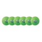 Champion Sports 6" Rhino Skin Foam Dodgeball Set. Neon Green, Set of 6 (CHSRXD6NGSET)