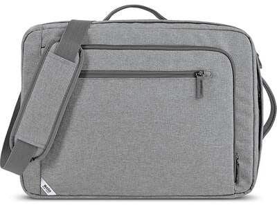 Solo New York Re:utilize Hybrid Backpack, Laptop Compatible, Heathered Gray (UBN762-10)