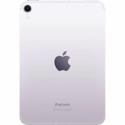 Apple iPad mini (A17 Pro) 8.3" Tablet, Built for Apple Intelligence, Wi-Fi + Cellular, 512GB, Purple (MYHF3LL/A)