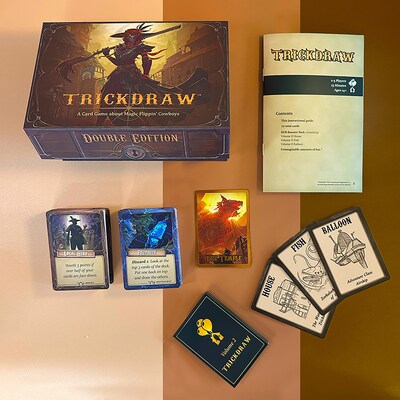 House Fish Balloon Trickdraw Double Edition Card Game (HFBTD02)
