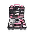 Apollo Tools Household Tool Set, 135-Piece, Pink/Black (DT0774P)