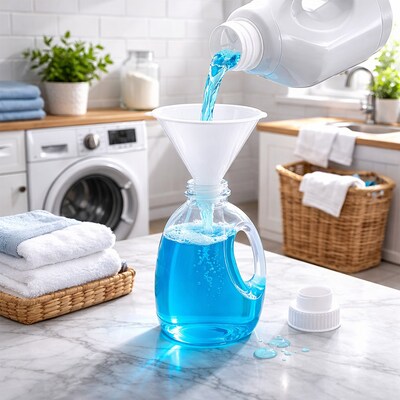 Better Houseware Set of 3 Funnels, White (BTH1007)