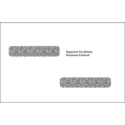 1099 Tax Form Envelopes; 1099R Window, 4-Up Laser