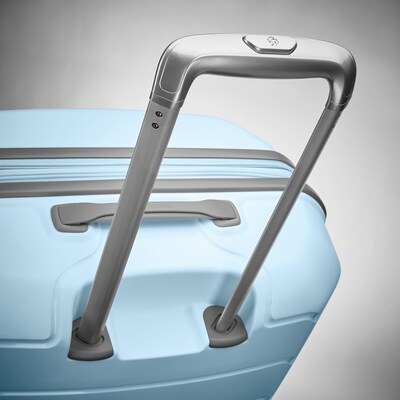 Samsonite Freeform 24.0" Hardside Suitcase, 4-Wheeled Spinner, Sky Blue (78256-1809)