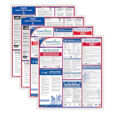 ComplyRight Federal and State (Bilingual) Labor Law 1-Year Poster Service, New Mexico (U1200CBANM)