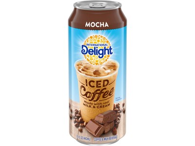 International Delight Iced Mocha Coffee, 15 fl. oz, 12/Carton (745190/177176) | Quill