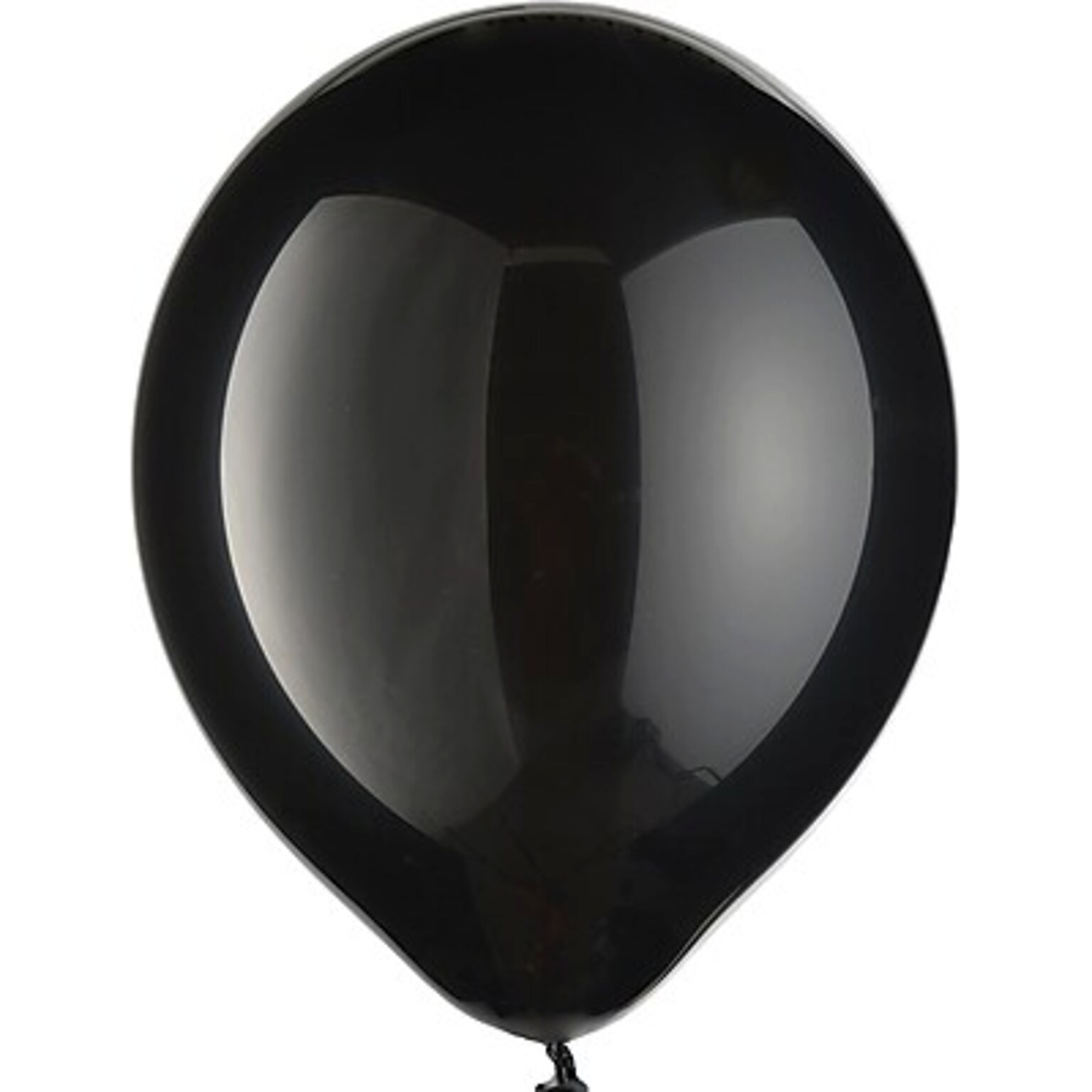 Party City 11 Latex Balloons, Jet Black, 15/Pack (AM113252-10-P)