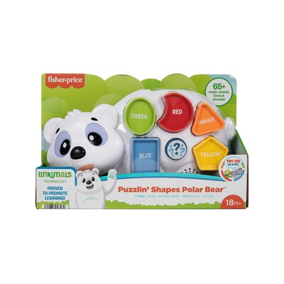 Fisher-Price Linkimals Puzzlin Shapes Polar Bear