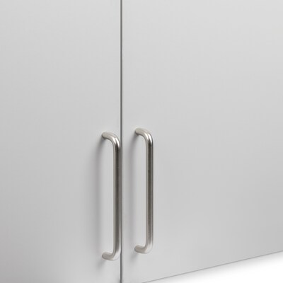 Viva Comfort 24"H x 47"W Wall Mounted Medical Cabinet, 2-Doors, Gray (ADI902-WALL48-G-MK)