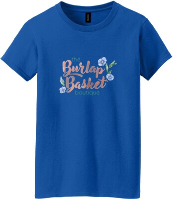WOMEN'S GILDAN T-SHIRT FULL COLOR