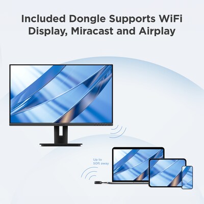 ViewSonic 27" FHD 100Hz LCD Monitor, Height Adjustable (VG2748N)