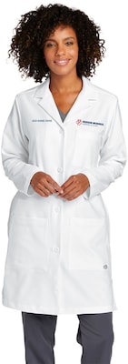 WINK WOMENS LONG LAB COAT