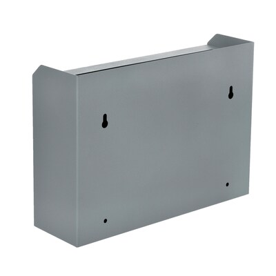 AdirOffice Steel Multipurpose Drop Box Interoffice Mailbox, Medium, Gray (631-02-GRY-PKG)