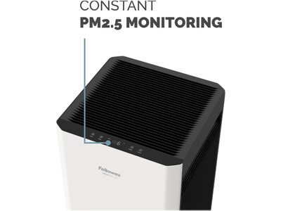 Fellowes AeraMax SV H13 True HEPA Air Purifier, White/Black (9794501)