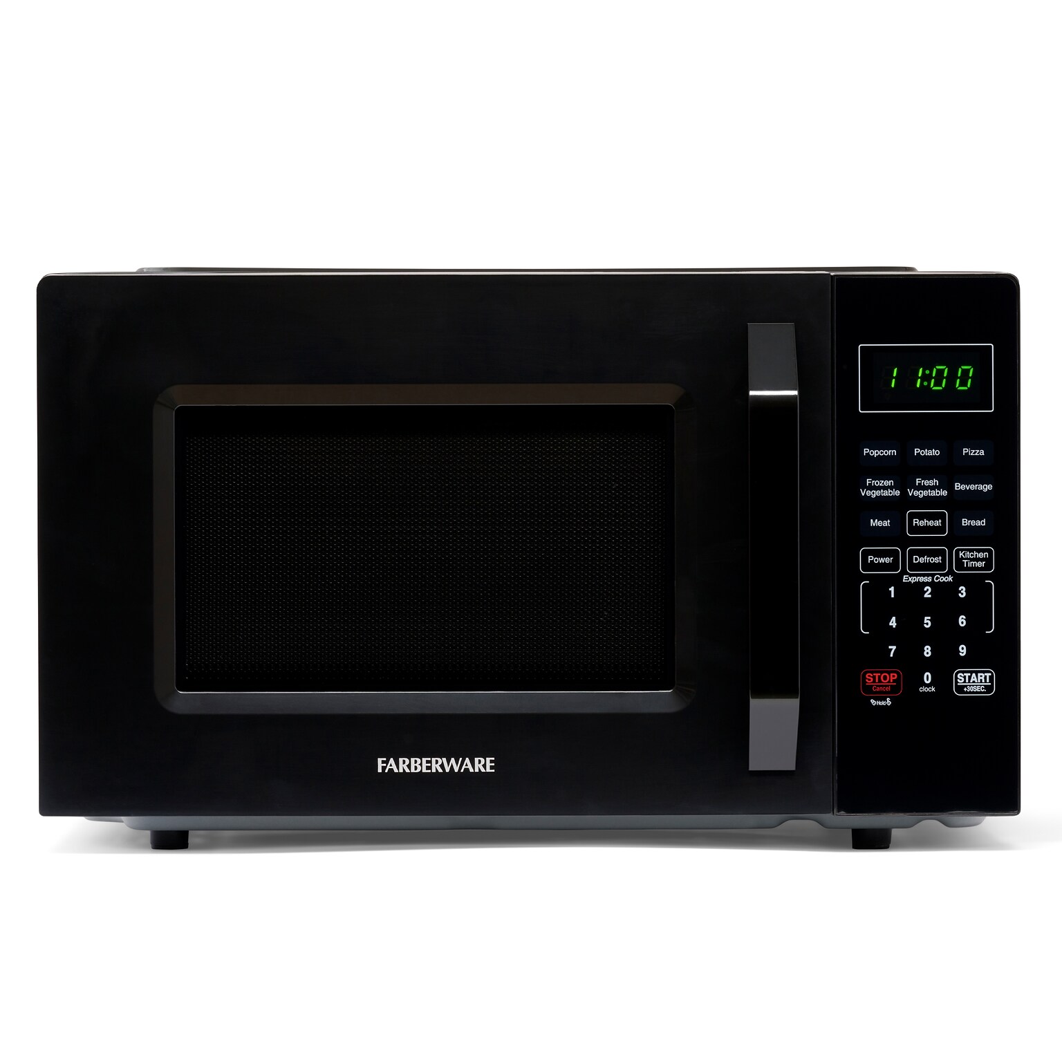 Farberware 1.1 cu. ft. Countertop Microwave, Black (FMO11WEIBK)