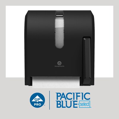 Pacific Blue Select Recycled Hardwound Paper Towels, 1-ply, 1000 ft./Roll, 6 Rolls/Carton (26100)