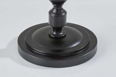 Adesso Claret 59.75"H Black Floor Lamp with Off-White Fabric Shade (3274-01)